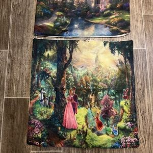 Thomas kinkade Disney pillow covers